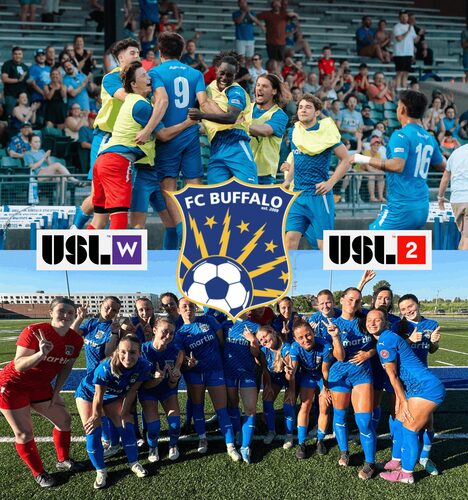 FC Buffalo USL Doubleheader: USL2 vs Akron City, W League vs Pittsburgh Riveters poster