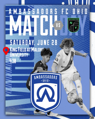 Ambassadors FC Ohio vs. RNY FC Academy