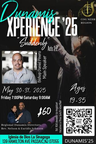 Church of God Northeast Hispanic Region's Dunamis: SUDDENLY / DE REPENTE (ages 19-35)