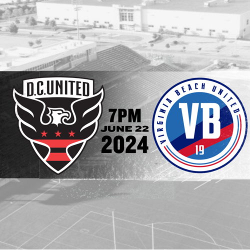 VBU v DC United 23 poster