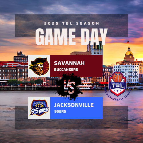 Savannah Buccaneers vs. Jacksonville 95ers (4/12/25) poster