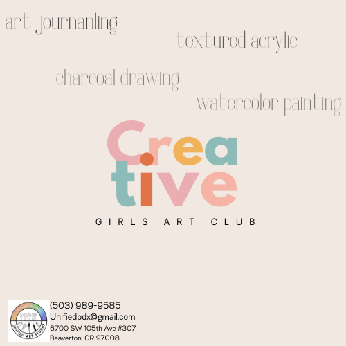 Creative Girls Club poster