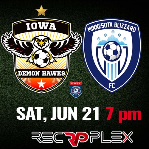 Iowa Demon Hawks vs Minnesota Blizzard