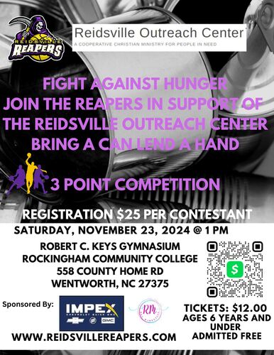 FIGHT AGAINST HUNGER 3 POINT COMPETITION poster