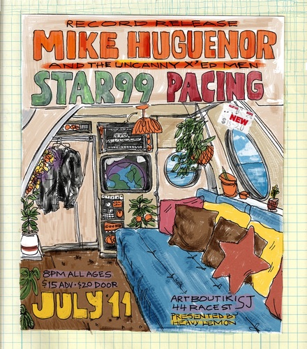 Heavy Lemon Presents - Mike Hugenor Album Release show w/ Star99, Pacing