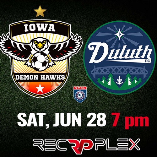 Iowa Demon Hawks vs Duluth FC