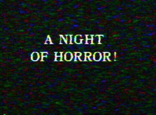 Horror movie night  poster