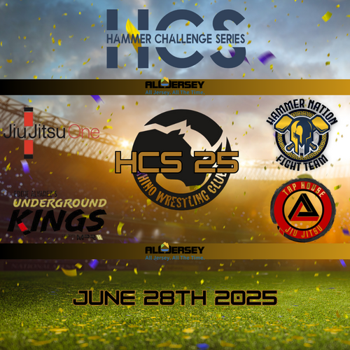Hammer Challenge Series Presents: HCS 25 at Rhino Wrestling Club June 28th 2025