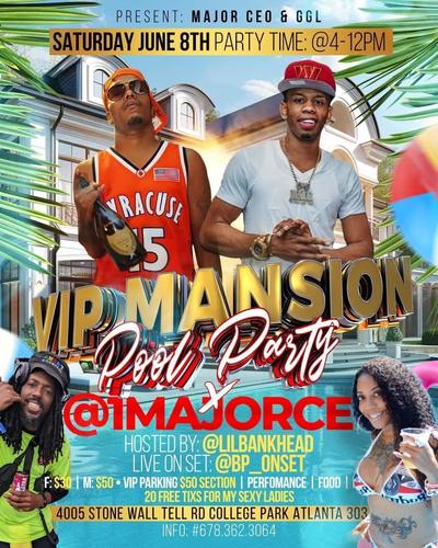 LIVE ON Demand Playback: Gangstas Gone Legit & ATL Venues Mansion Pool Party poster