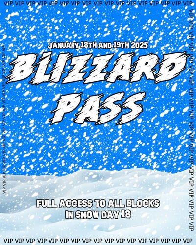 Snow Day 18 VIP Pass poster