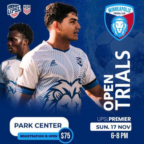 FC Minneapolis UPSL Winter Tryouts  poster