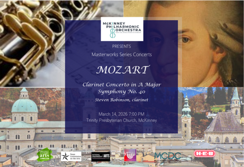 Mozart with the McKinney Philharmonic Orchestra