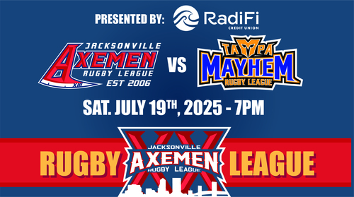 Jacksonville Axemen vs Tampa Mayhem - July 19th 2025