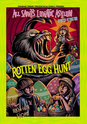 Easter"Rotten Egg Hunt" 2025 poster