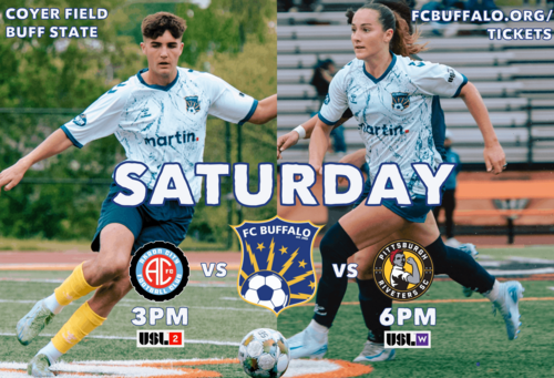 FC Buffalo USL Doubleheader: USL2 vs Akron City, W League vs Pittsburgh Riveters
