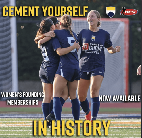 FC Monmouth Women's Team Founding Membership poster