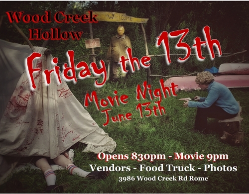 Friday the 13th FREE Movie Night 
