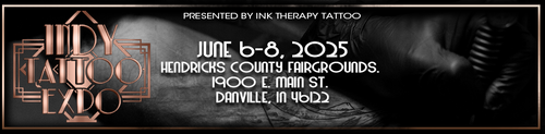 Indy Tattoo Expo 2025 poster