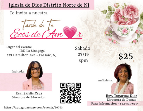 Tarde de Te Distrito Norte de NJ