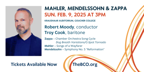 MAHLER, MENDELSSOHN & ZAPPA poster