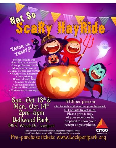 Not So Scary Hayride poster