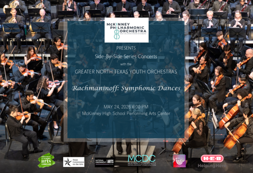 Side-side-side with the Greater North Texas Youth Orchestra  