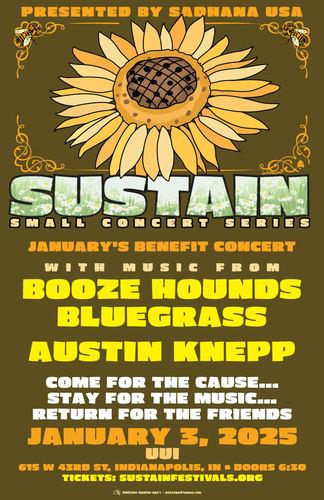 Sustain Concert Series - Jan 3rd 2025 poster