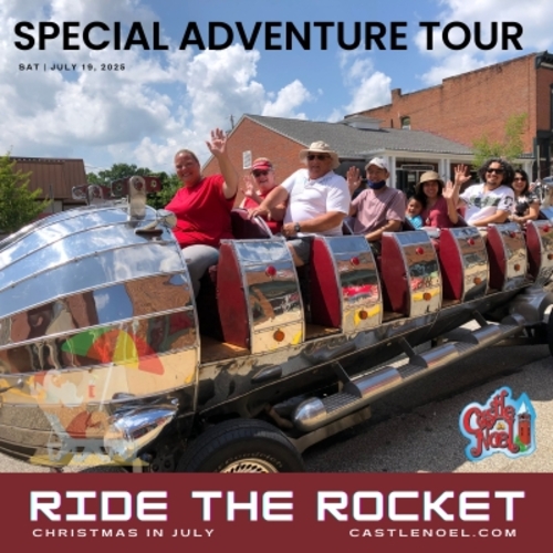 2025 Rocket Ride Adventure + Castle Noel Tour + Santa