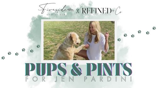 Pups & Pints for Jen Pardini - LIVESTREAM Donation poster