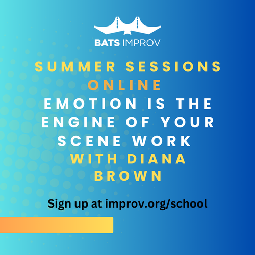 Online: Emotion is the Engine of Your Scene Work with Diana Brown - 08/29/25 poster