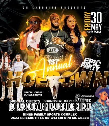1st Annual Hoedown Bonanza poster