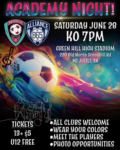 Nashville Rhythm FC vs 865 Alliance
