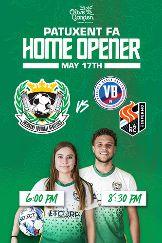 Home Opener Double Header | Virginia Beach United @ Patuxent FA USL 2 | Lancaster Inferno @ Patuxent FA USL W 