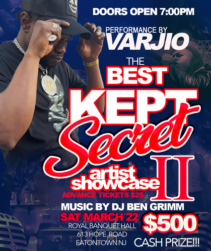 The Best Kept Secret II Artist Showcase poster