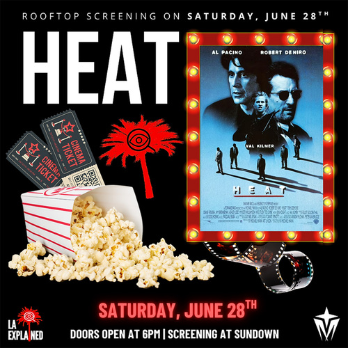 Heat: Hollywood Glam! Rooftop Cult Classic Screening