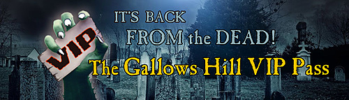 Gallows Hill VIP Pass  poster