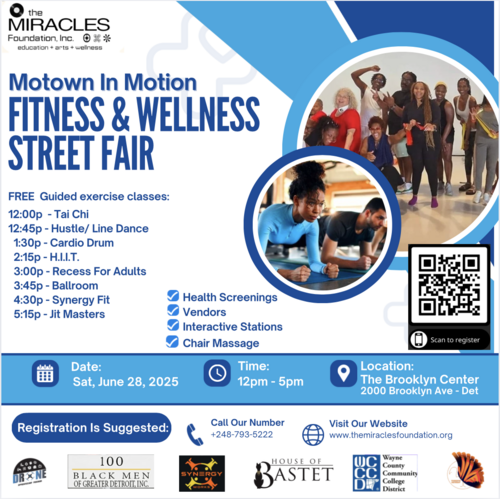 Motown in Motion: Health and Wellness