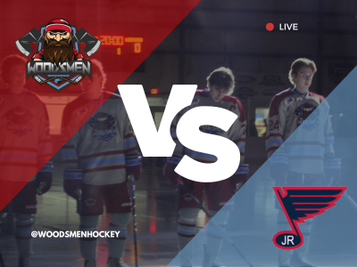 Game 20: Woodsmen Vs. St. Louis Junior Blues  poster