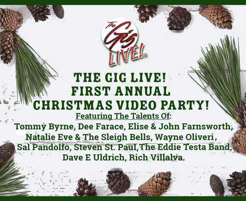 The GIG LIVE! First Annual Christmas Video Party! poster