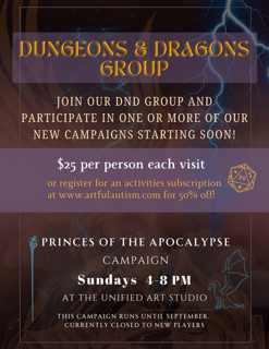 DND Princes of the apocalypse poster