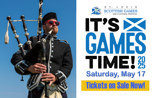 2025 St Louis Scottish Games & Cultural Festival poster