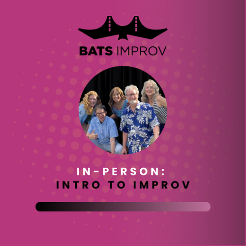 In-Person: Intro to Improv in Palo Alto with Karen Brelsford - 5/14/25 poster