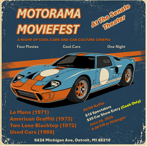 Motorama Moviefest: Car Show and Car Flick Film Festival 